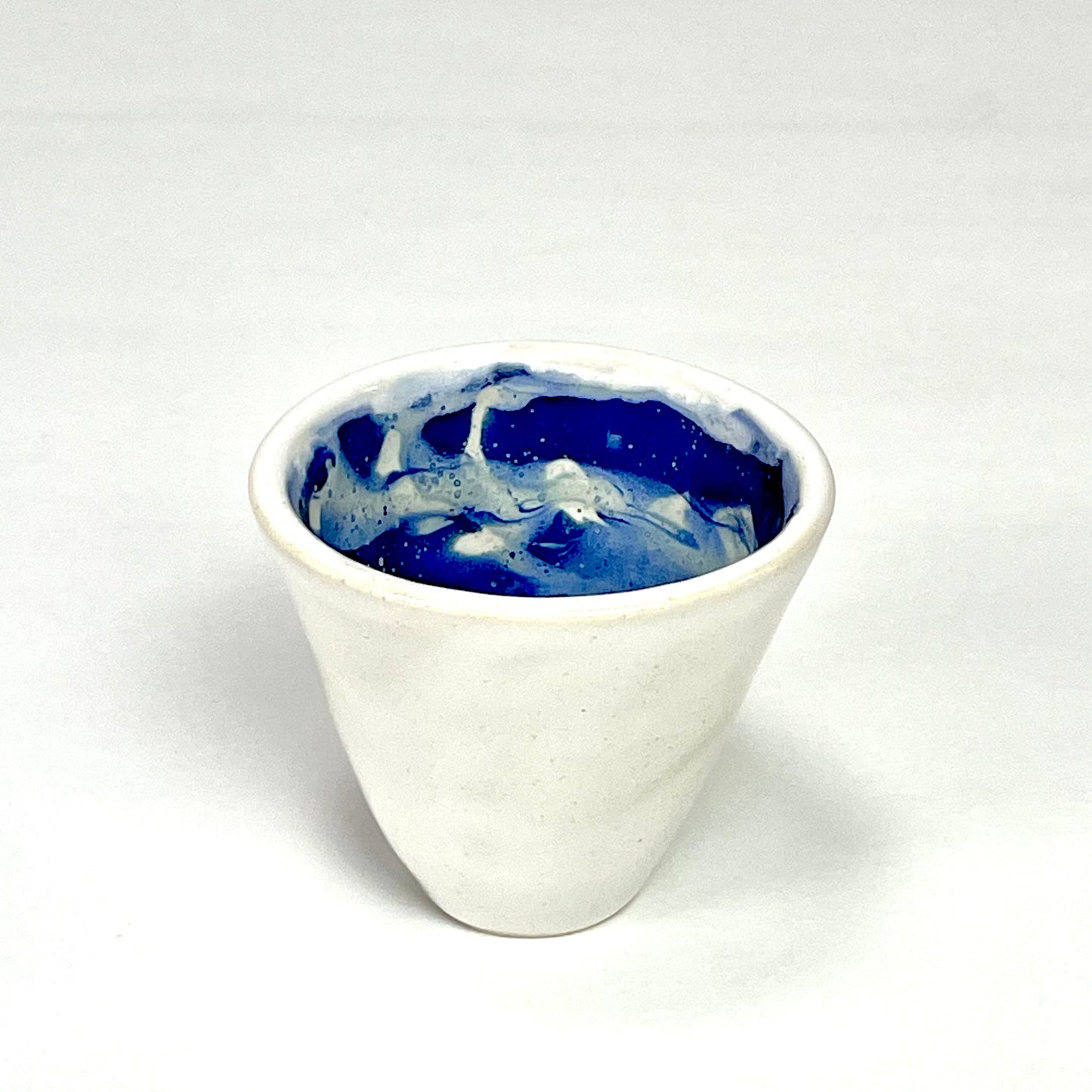 White/Blue Cup