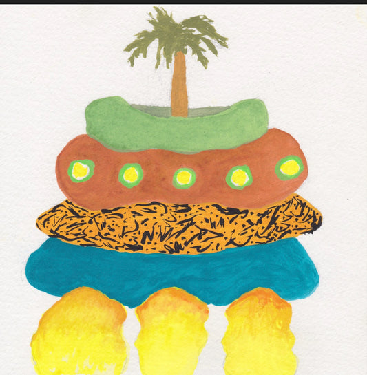 Spaceship painting 3